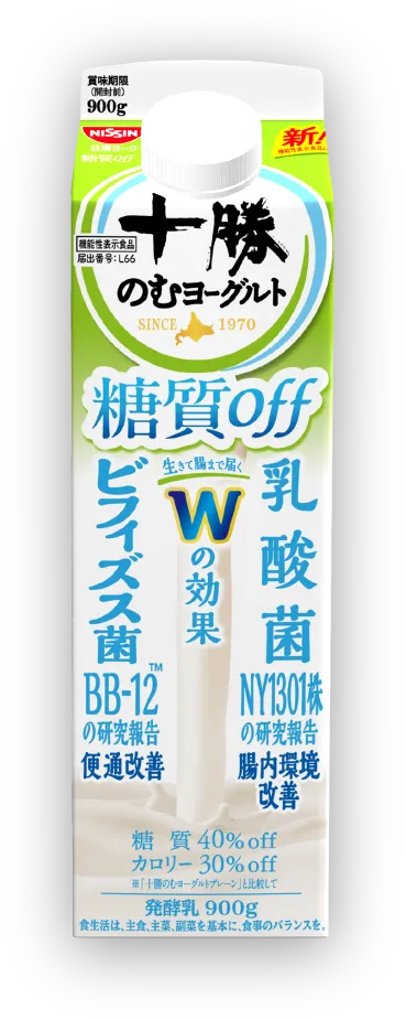 十勝のむヨーグルト 糖質off
